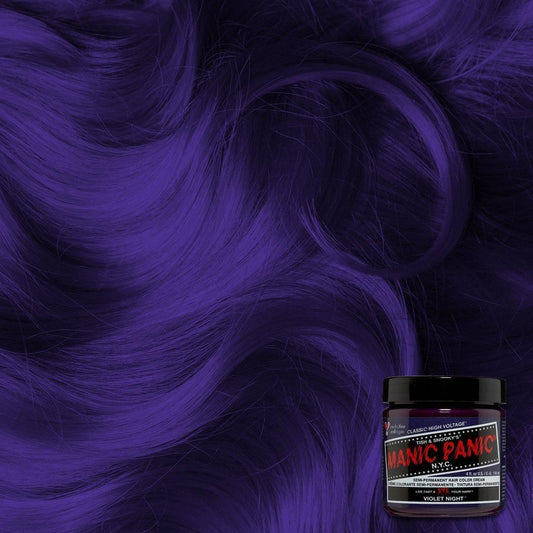 Manic Panic Haarkleur – Donker Paarse Tint voor Alle Haartypes 118ml