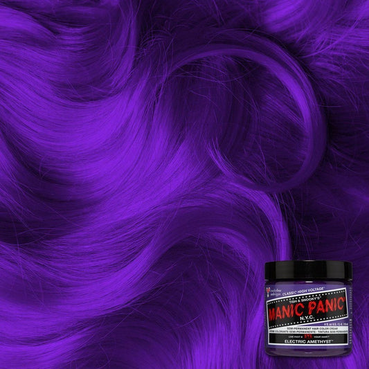 Manic Panic Haarkleur – Elektrisch Amethist voor Elke Haarstijl 118ml