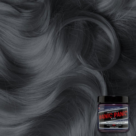 Manic Panic Haarverf – Diep Grijze Kleur voor Alle Haartypes 118ml