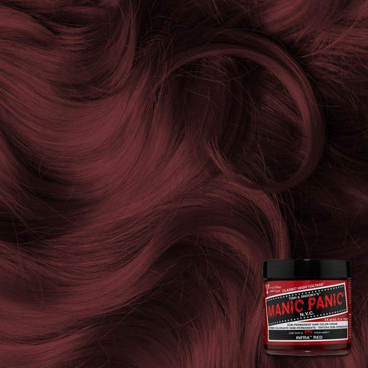 Manic Panic Haarverf – Diep Mahonie Rood voor Alle Haartypes 118ml