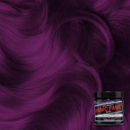 Manic Panic Haarverf – Diepe Paarse Kleur voor Alle Haartypen 118ml