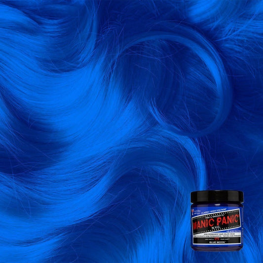 Manic Panic Haarverf – Neon Blauwe Kleur voor Alle Haartypes 118ml