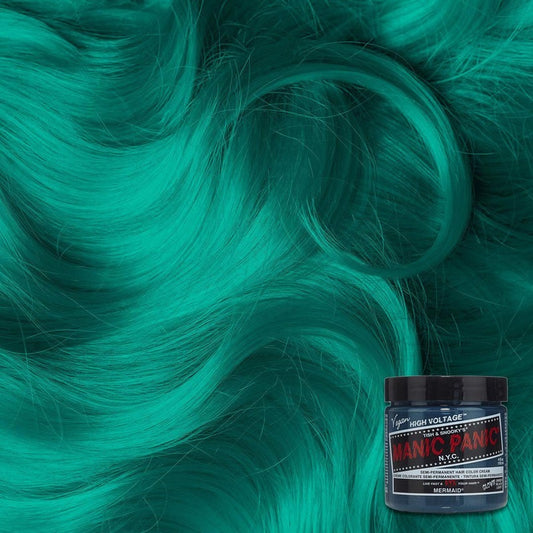 Manic Panic Haarverf – Neon Oceanblauw voor Alle Haartypes 118ml