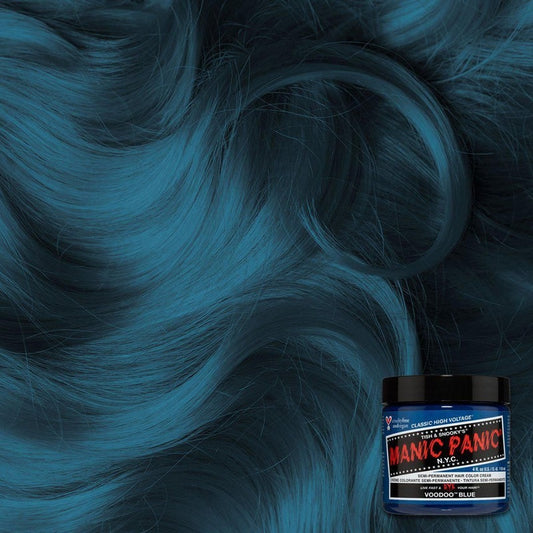 Manic Panic Haarverf – Voodoo Blue voor Donker Haar 118ml
