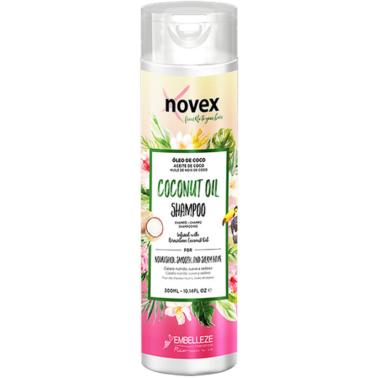 Novex Coconut Oil Shampoo – Revitaliserende Shampoo voor Droog Haar 300ml