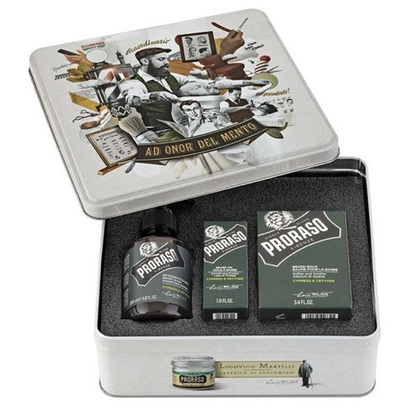 Proraso Beard Kit – Complete Verzorging voor Baarden In Doos