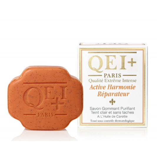 QEI+ Exfoliërende Lichtgevende Zeep – Verhelderend voor Alle Huidtypen 100g