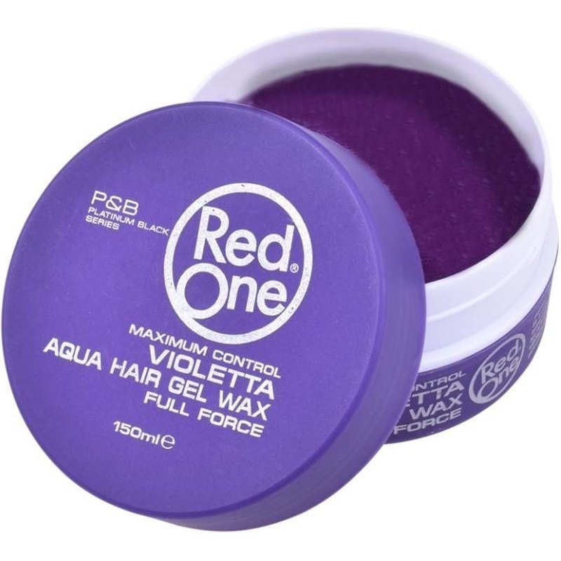 Red One Aqua Hair Gel Wax – Lichte Styling voor Mannen 150ml