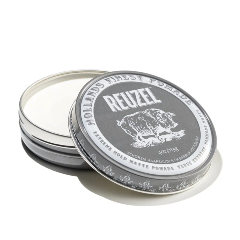 Reuzel Extreme Hold Matte Pomade – Sterke Houding voor Alle Haartypen 340g