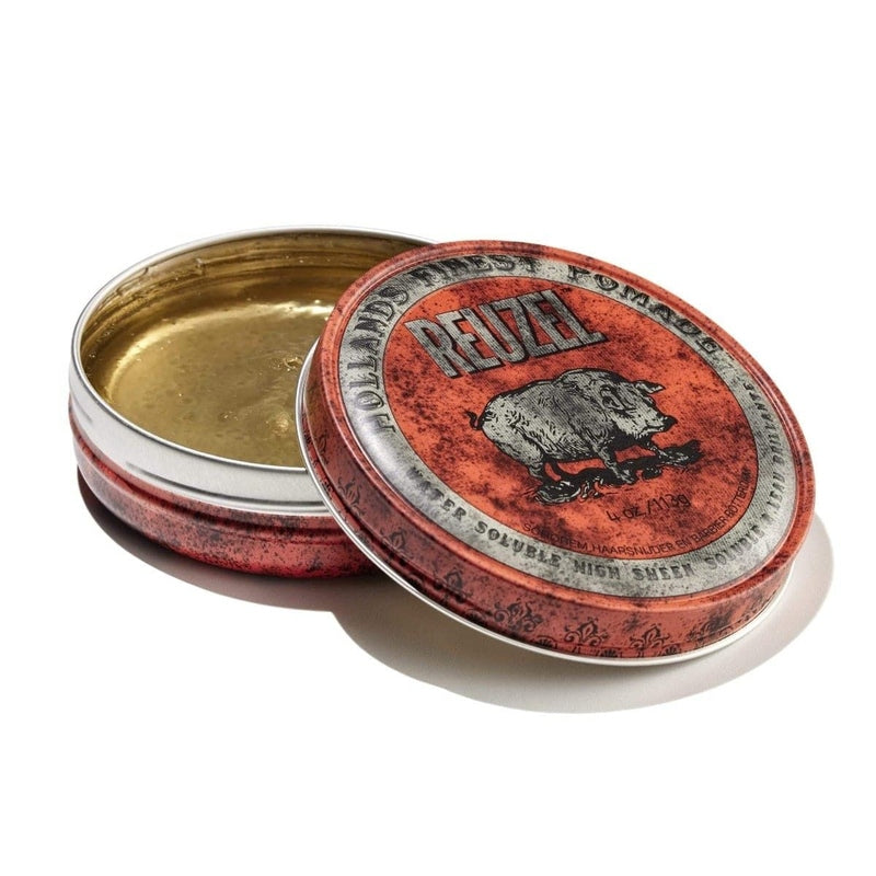 Reuzel Red High Sheen Pomade – Flexibele Hold voor Alle Haartypes 340g