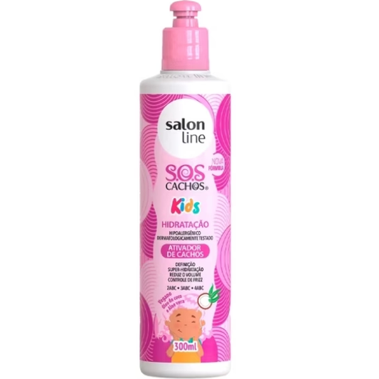Salon Line Activator – Hydraterende Mousse voor Krullend Haar 300ml