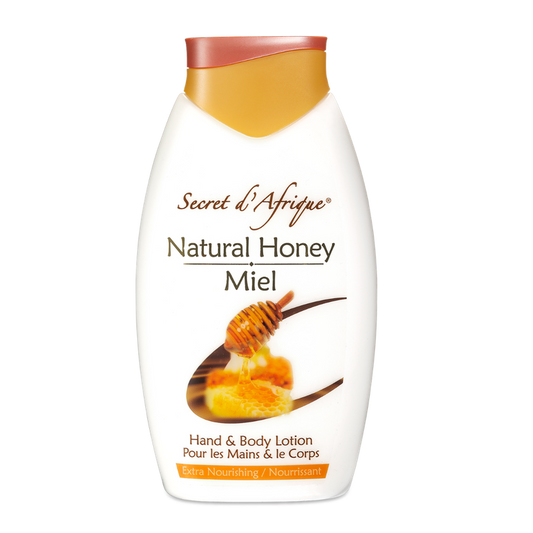 Secret d'Afrique Natural Honey Lotion – Voedende Hand- en Bodylotion 500ml