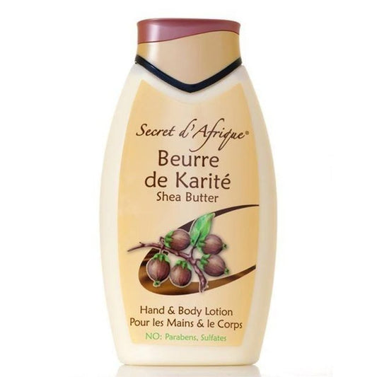 Secret d'Afrique Shea Butter Lotion – Voedende Lotion voor Huid 500ml