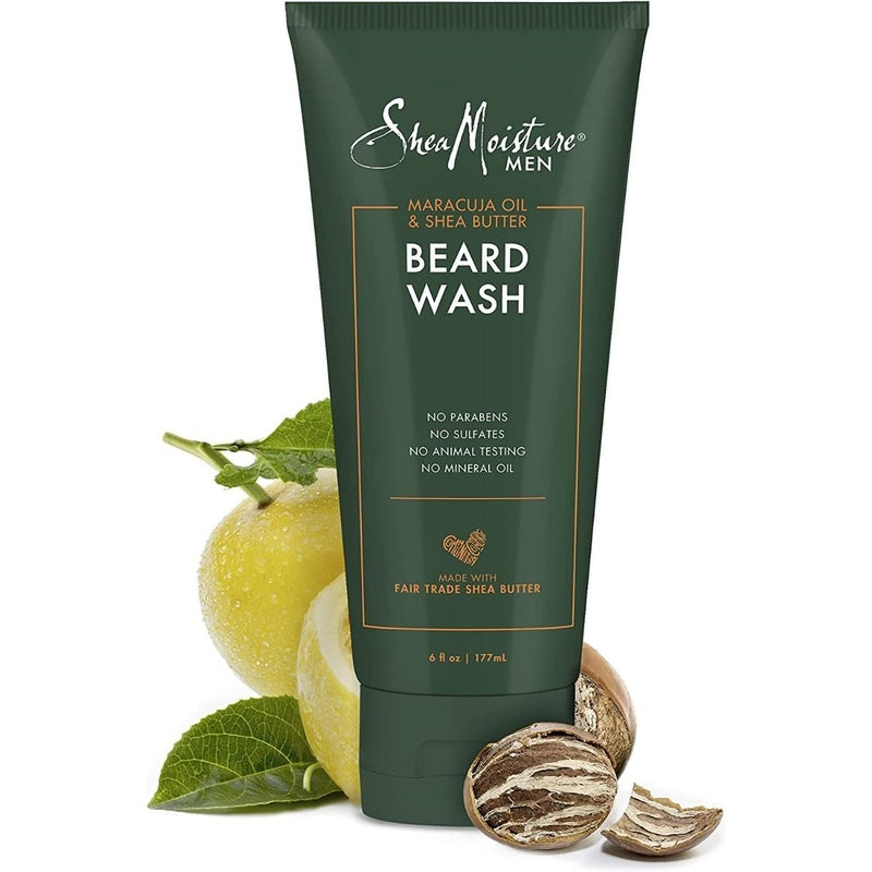 Shea Moisture Beard Wash – Reinigende Maracuja & Shea Butter 177ml