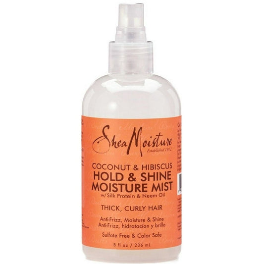 Shea Moisture Hold & Shine Mist – Hydraterende Spray voor Krullend Haar 236ml