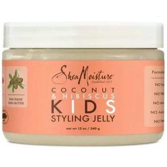Shea Moisture Styling Jelly – Frizz Control voor Kinderen met Krullend Haar 340g