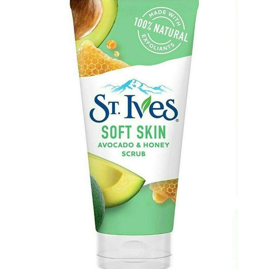 St. Ives Scrub – Exfolierende Gezichtscrub met Avocado & Honing 170g
