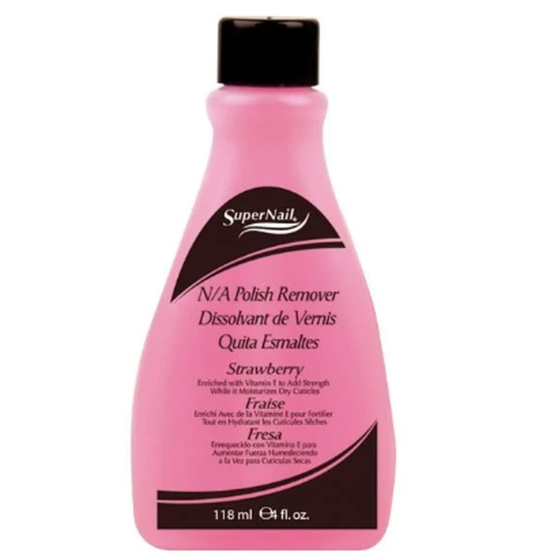 SuperNail Nagellak Remover – Aceton Vrij voor Sterke Nagels 118ml