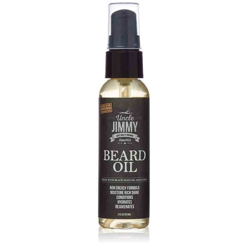 Uncle Jimmy Beard Oil – Voedt en Hydrateert voor Een Zachte Baard 59ml