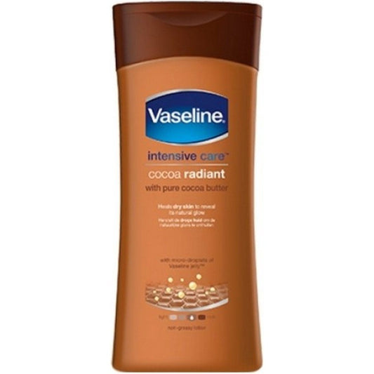Vaseline Cocoa Radiant Body Lotion – Herstel voor Droge Huid 200ml
