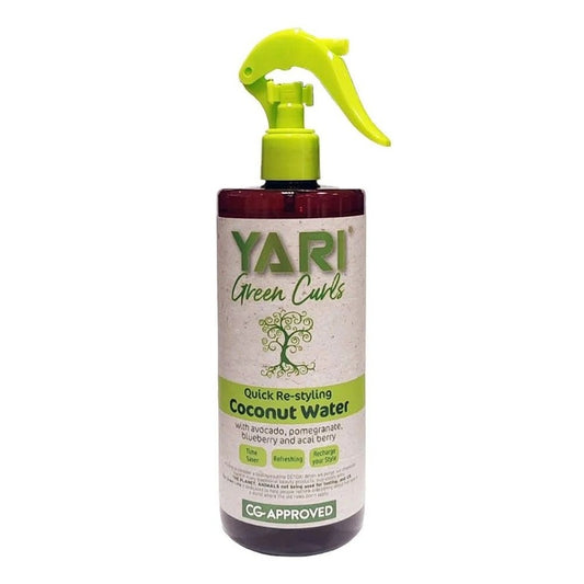 Yari Green Curls Coconut Water – Hydraterende Spray voor Krullend Haar 500ml